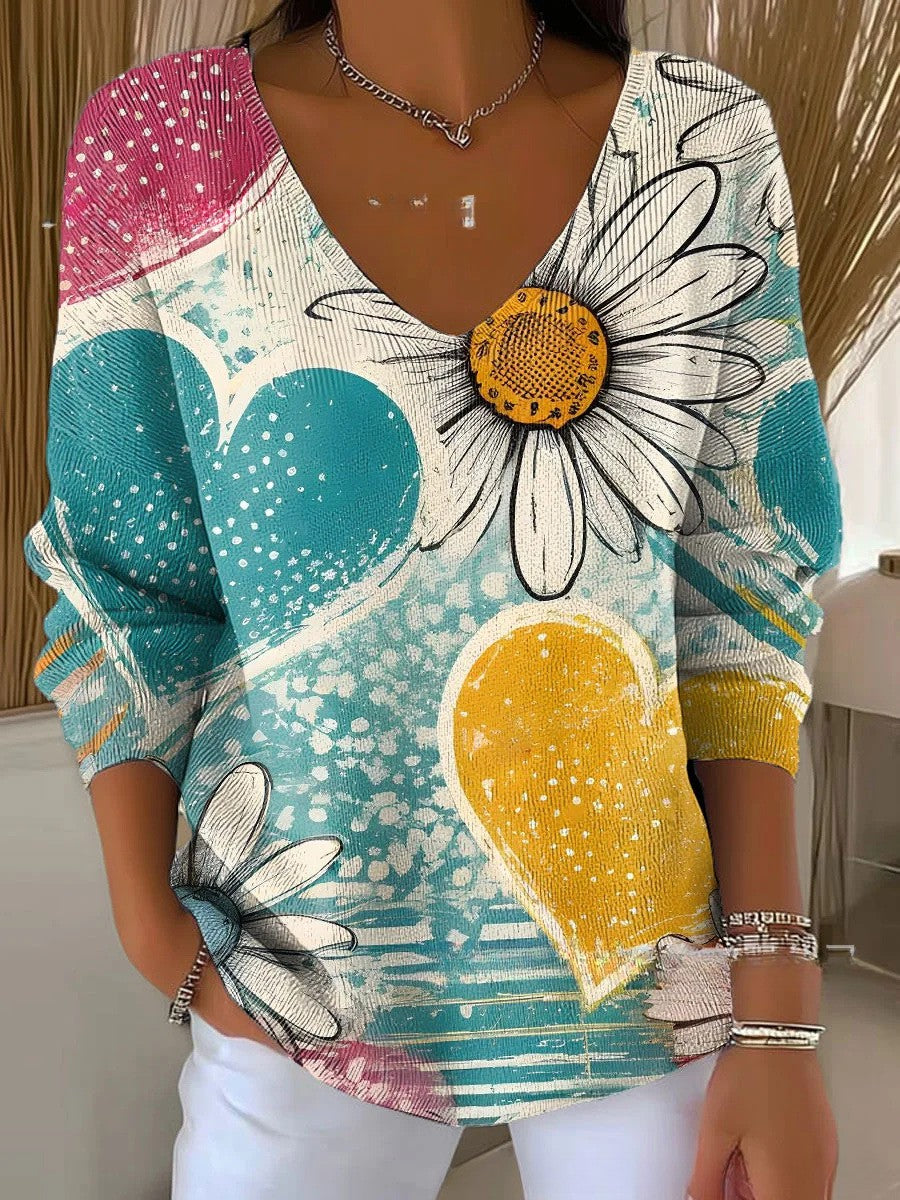 Felicia | Classic V-Neck Pullover