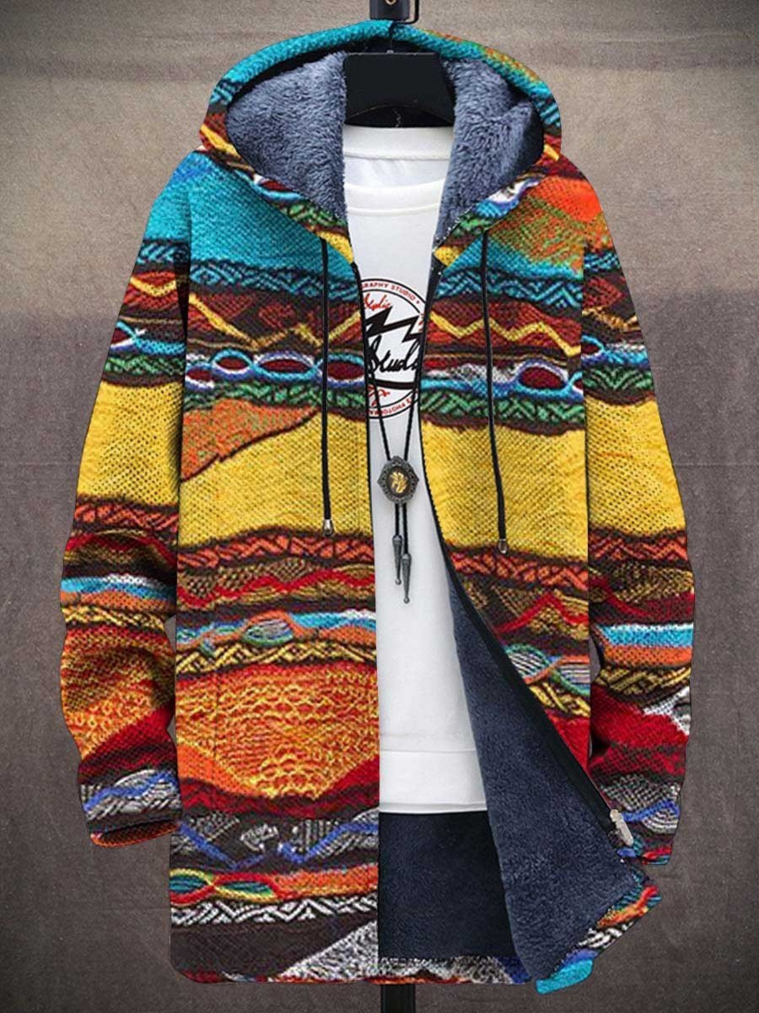 Gabriela | Classic Hooded Cardigan