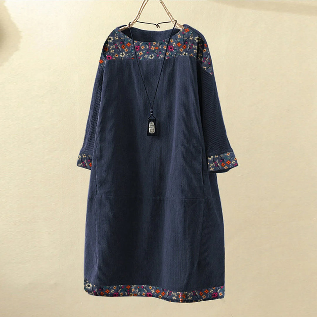 Rose | Embroidered Midi Dress