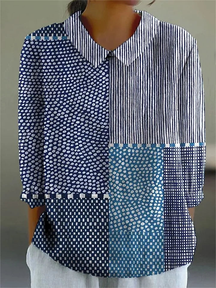 MARIELLE | VINTAGE COLOURFUL BLOUSE