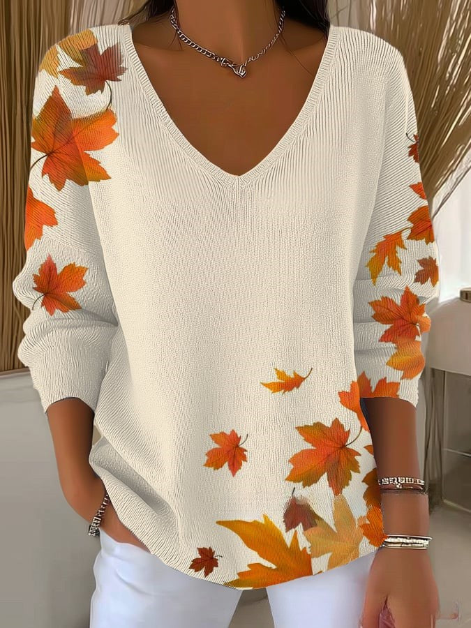 Janice | Classic V-Neck Pullover