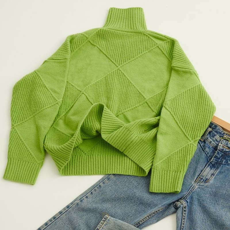 Eleanor | Textured High Neck Top
