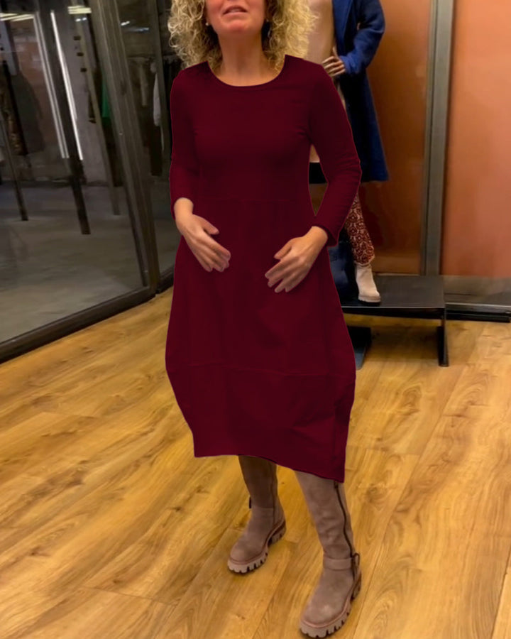 Dahlia Effortless Everyday Midi Dress