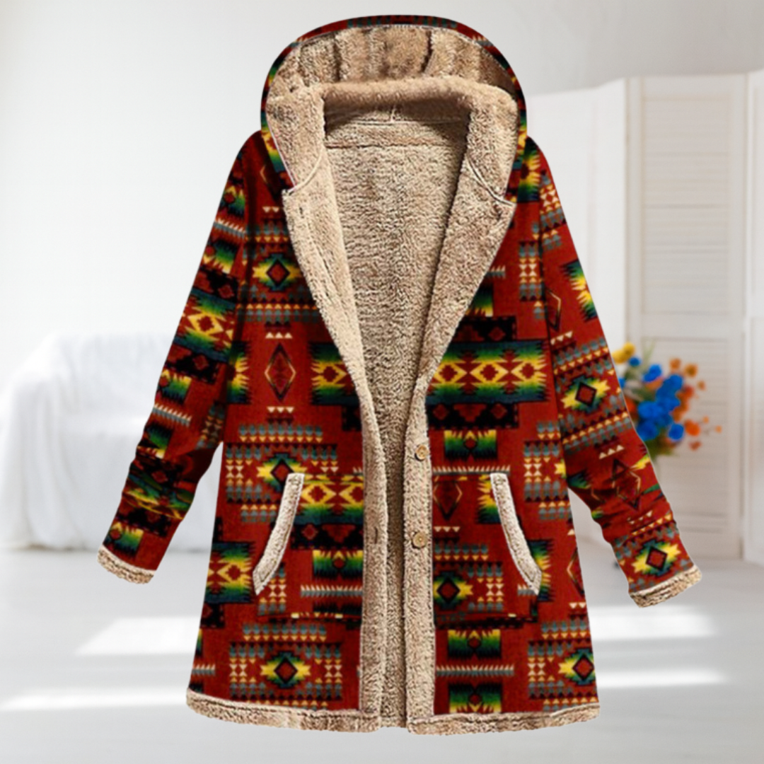 Red-Multicolor-Brown / 5XL