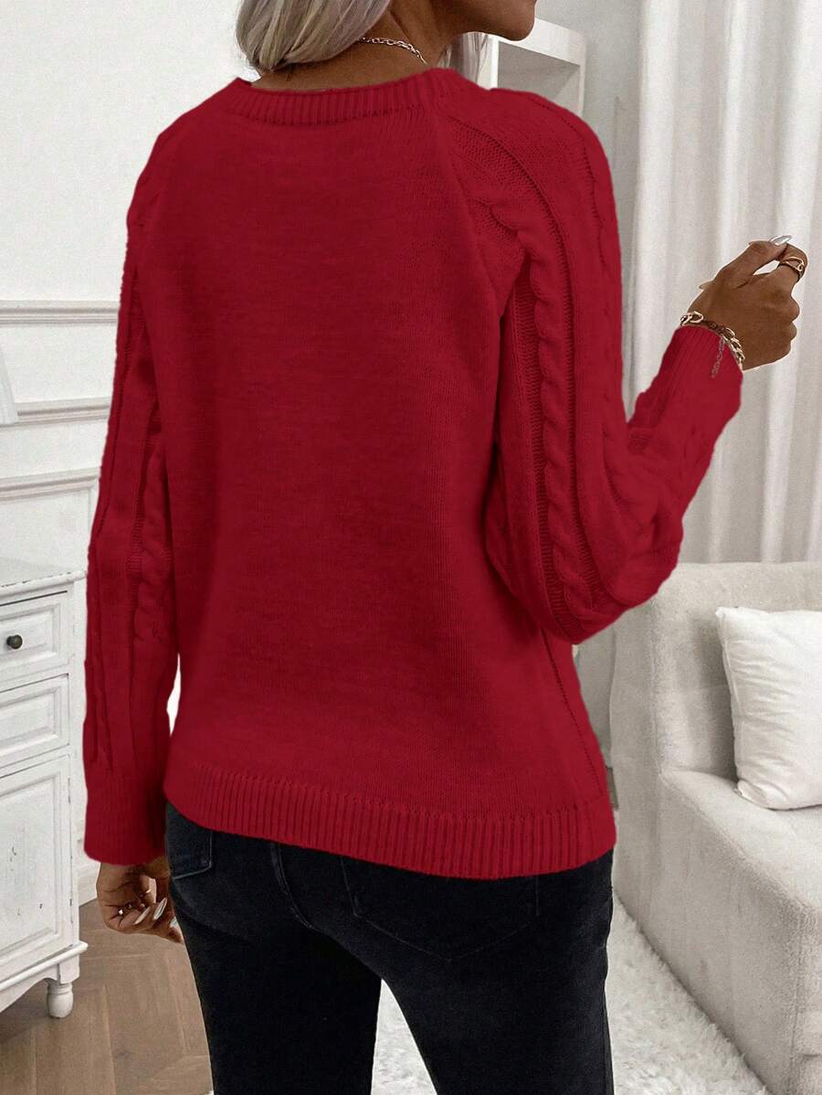 Meredith | Button Detail Knit Jumper