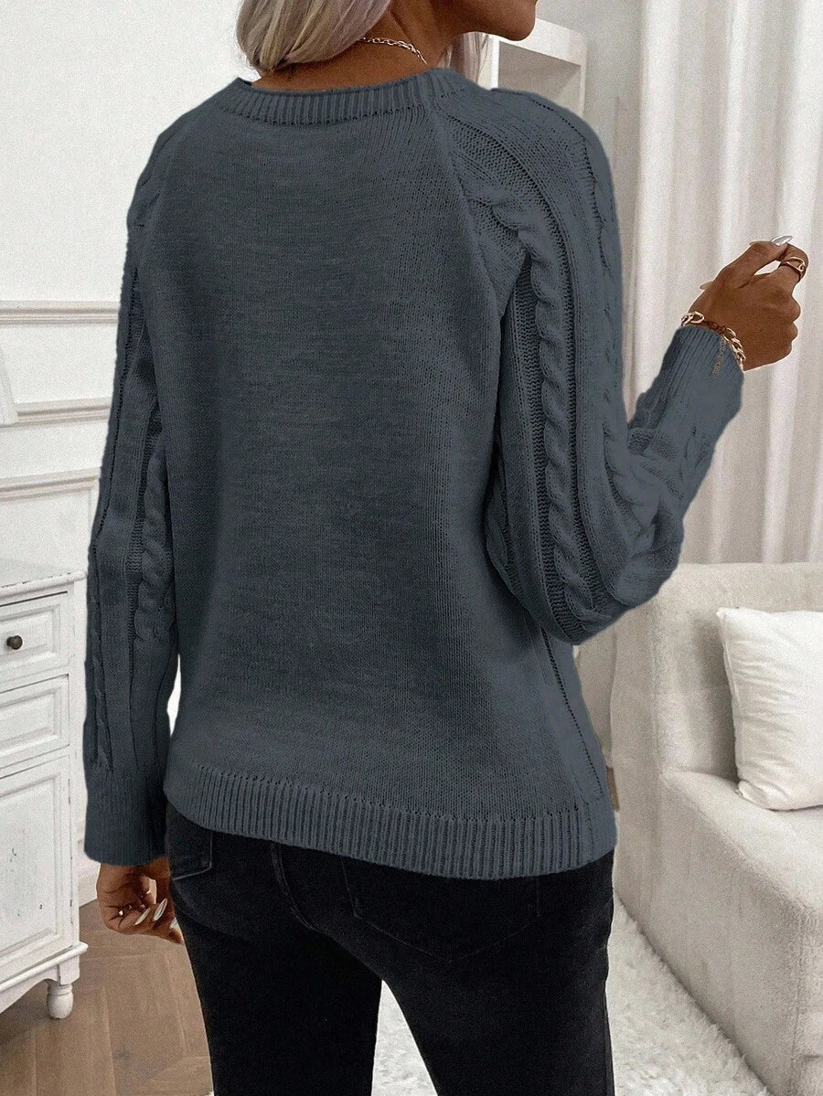 Meredith | Button Detail Knit Jumper
