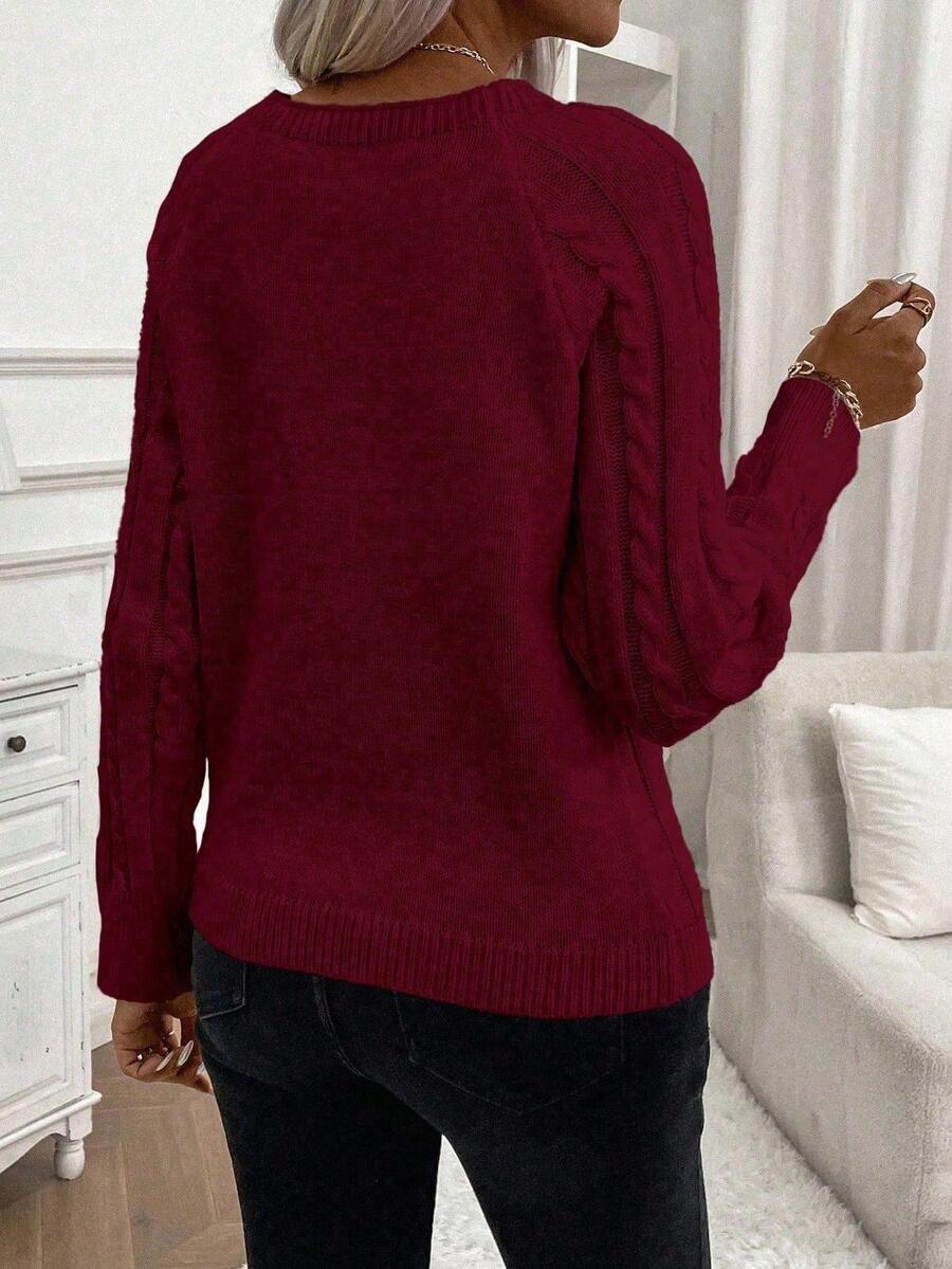 Meredith | Button Detail Knit Jumper