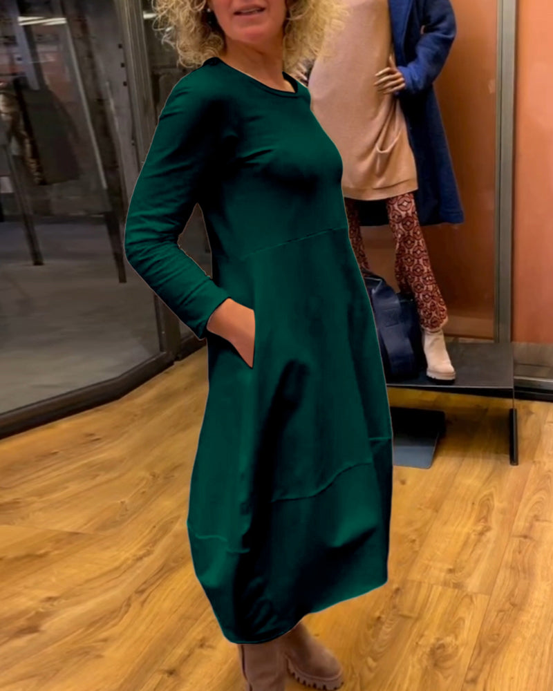 Dahlia Effortless Everyday Midi Dress