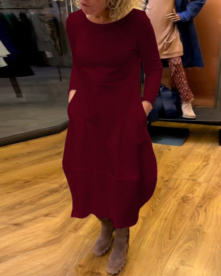 Dahlia Effortless Everyday Midi Dress