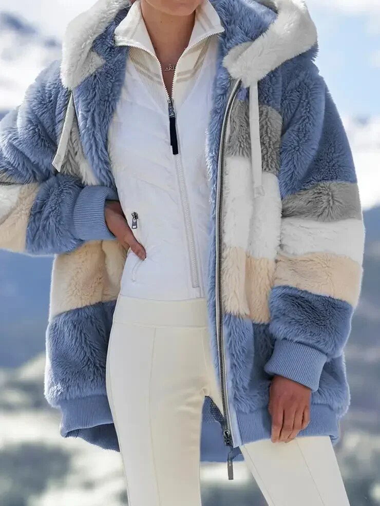 Emmie | Cozy Hooded Zip Jacket
