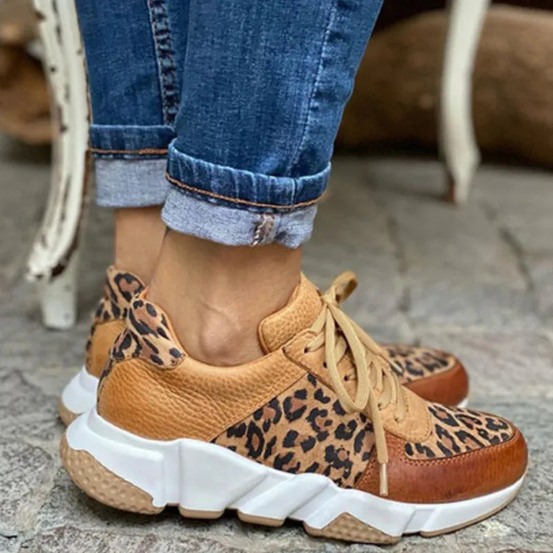Joliné™ | Comfortable Leopard Sneakers