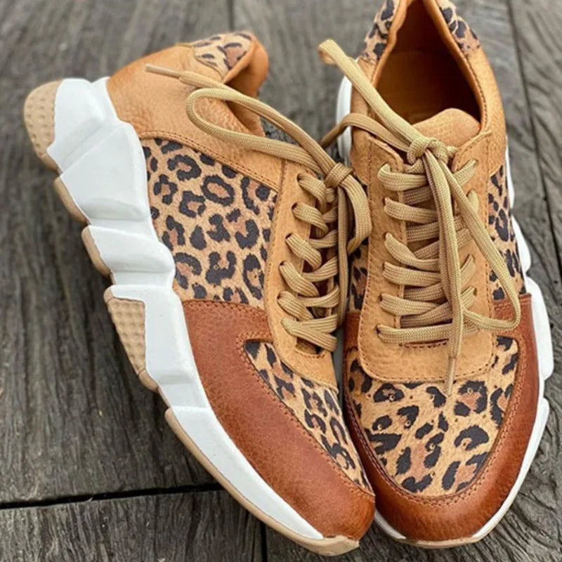 Joliné™ | Comfortable Leopard Sneakers