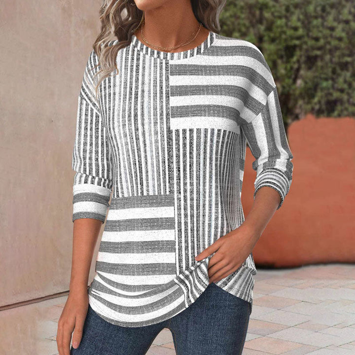 SELINA | COMFORTABLE STRIPED BLOUSE