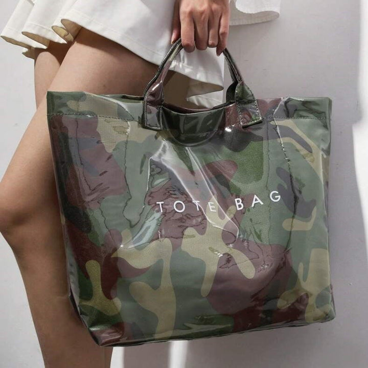 Ava | Camo Everyday Tote Bag