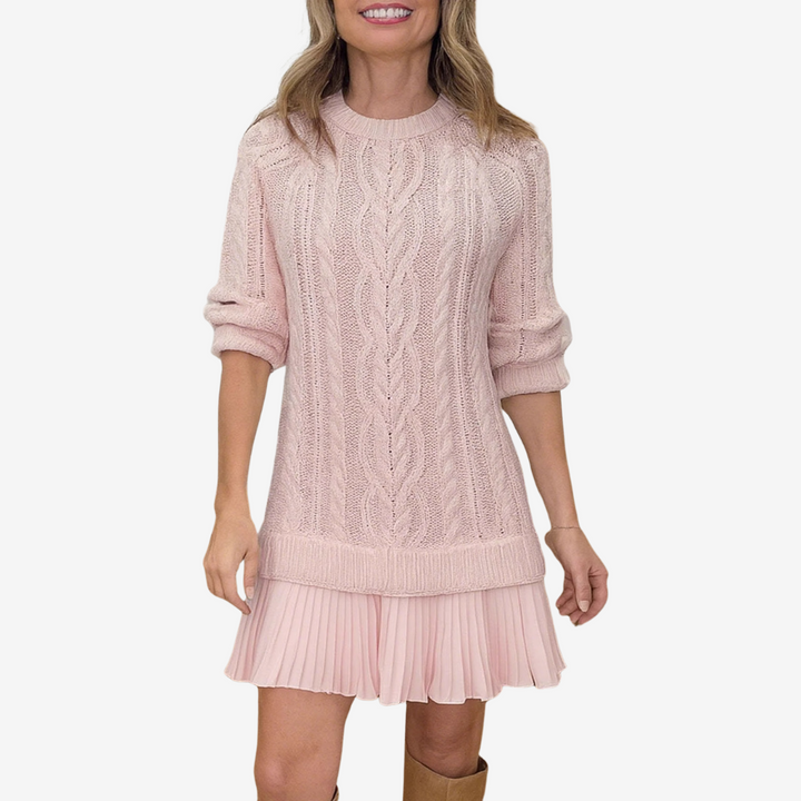 Maxine | Elegant Cable Knit Jumper