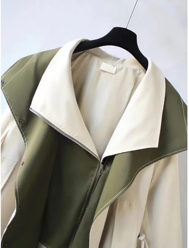 Nathalie | Two-Tone Hooded Jacket