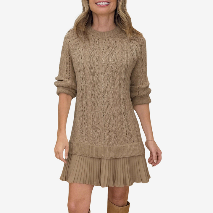 Maxine | Elegant Cable Knit Jumper