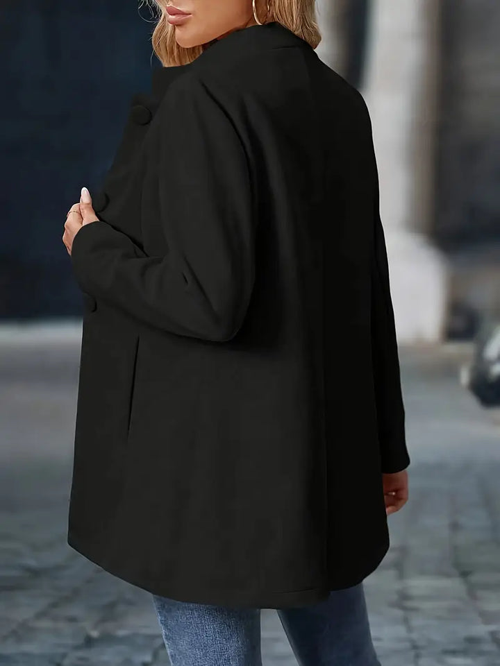 Clara | Timeless Button Detail Coat