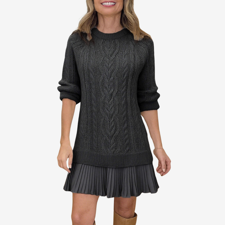 Maxine | Elegant Cable Knit Jumper