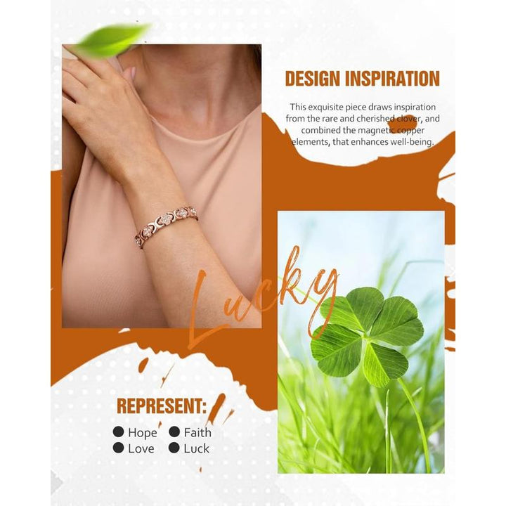Celine™ – Elegant Magnetic Copper Bangle