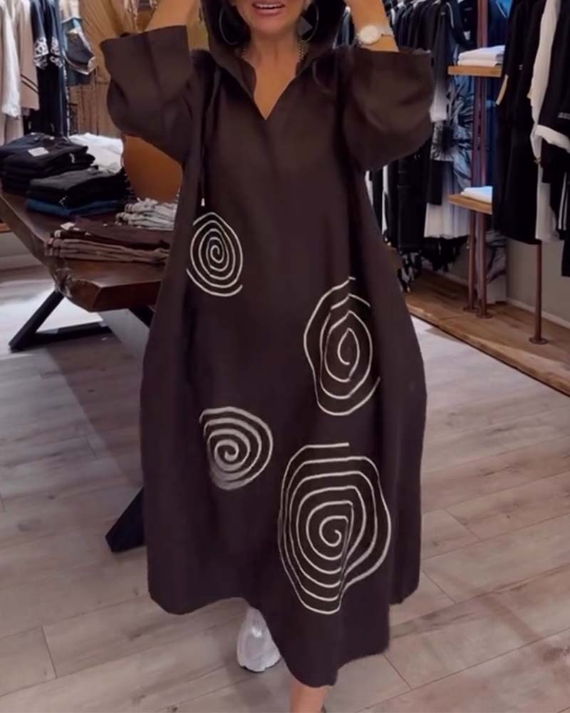 Erika | Relaxed Hoodie Midi Dress
