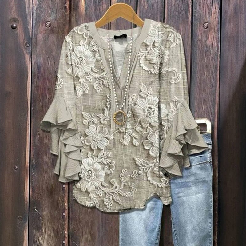 Khaki / UK 22 (4XL)