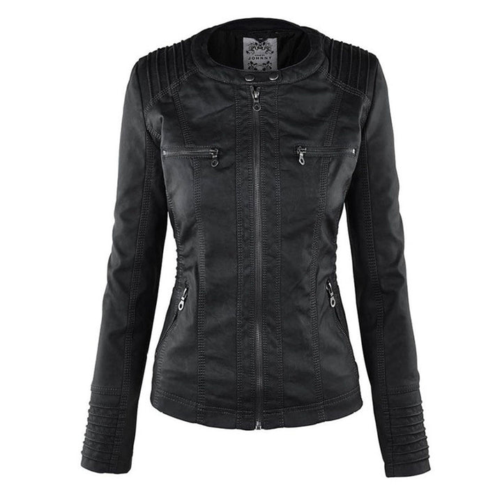 Harper | Sleek Zip Moto Jacket