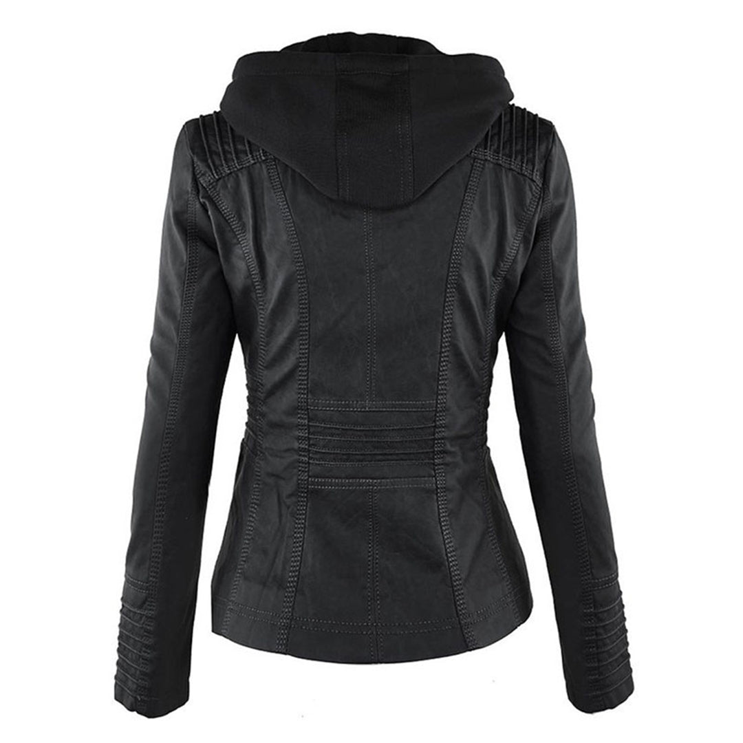 Harper | Sleek Zip Moto Jacket