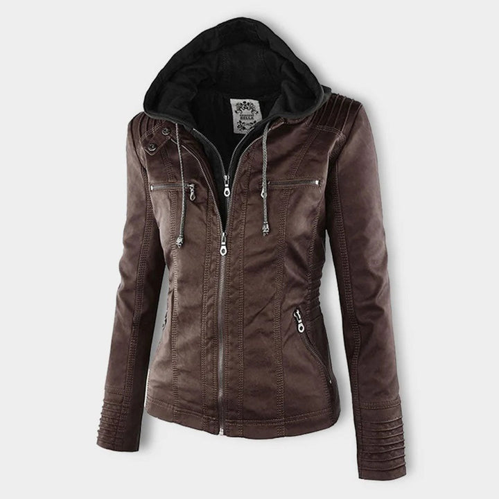 Harper | Sleek Zip Moto Jacket