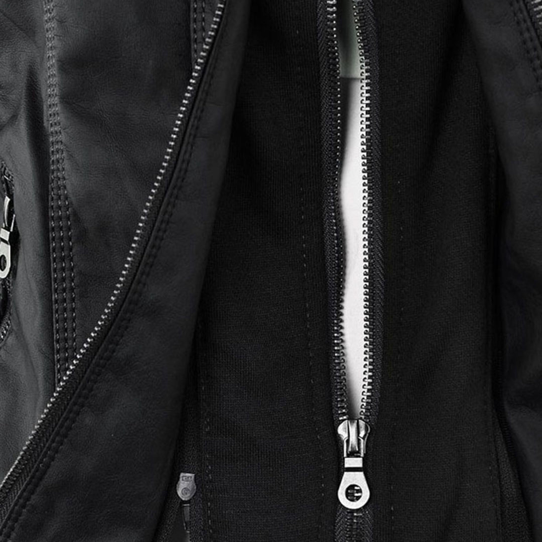 Harper | Sleek Zip Moto Jacket