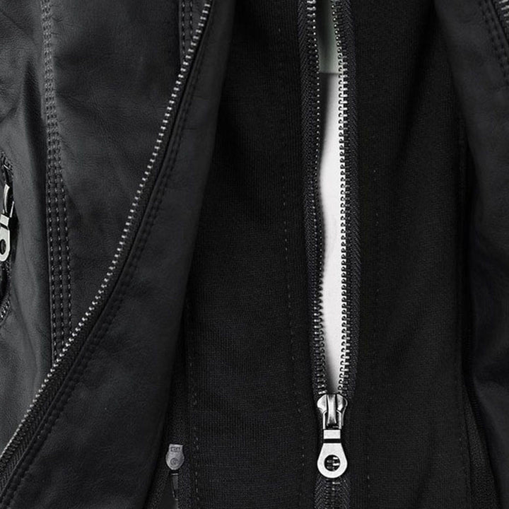 Harper | Sleek Zip Moto Jacket