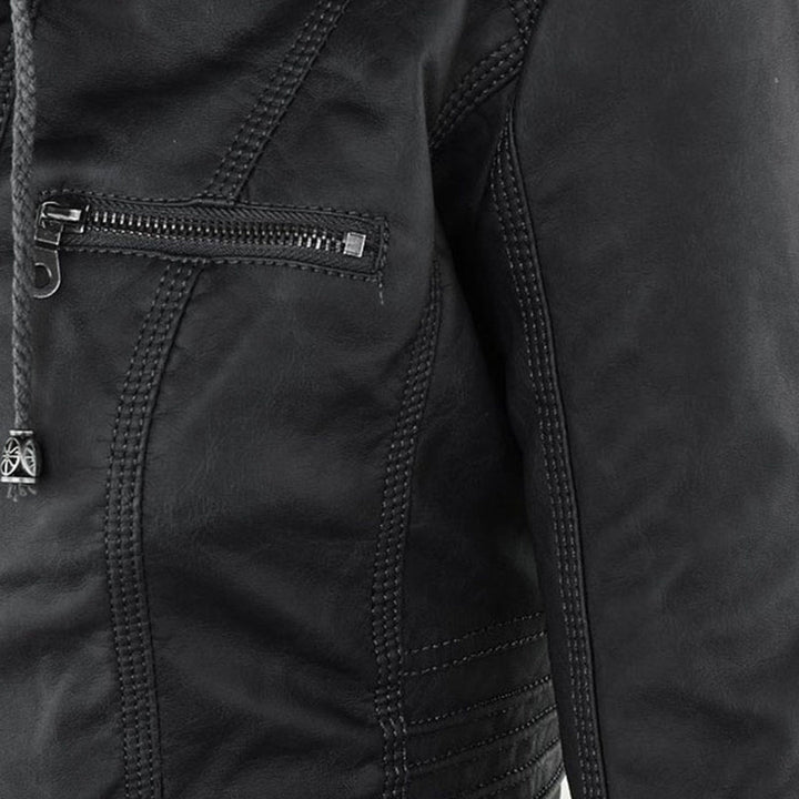 Harper | Sleek Zip Moto Jacket