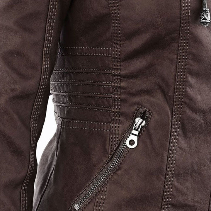 Harper | Sleek Zip Moto Jacket