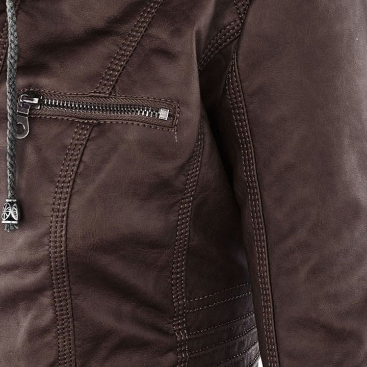 Harper | Sleek Zip Moto Jacket
