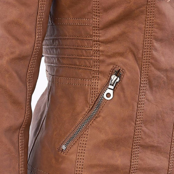 Harper | Sleek Zip Moto Jacket