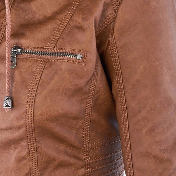 Harper | Sleek Zip Moto Jacket
