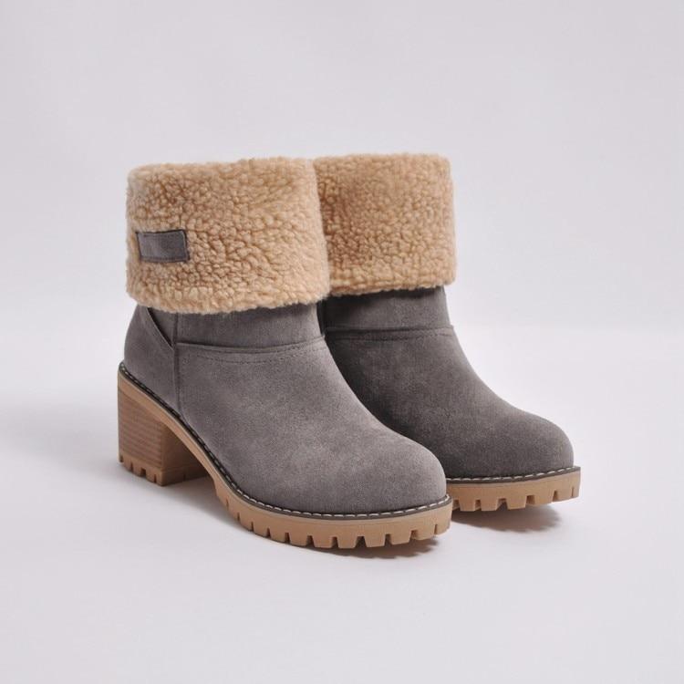 Noémie™ | Warm Fur Boots