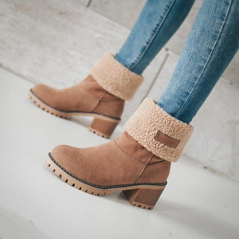 Noémie™ | Warm Fur Boots