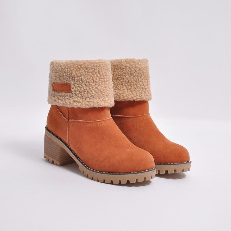 Noémie™ | Warm Fur Boots
