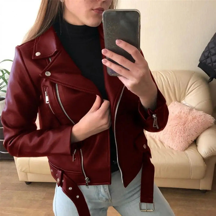 Natalie | Classic Biker Jacket