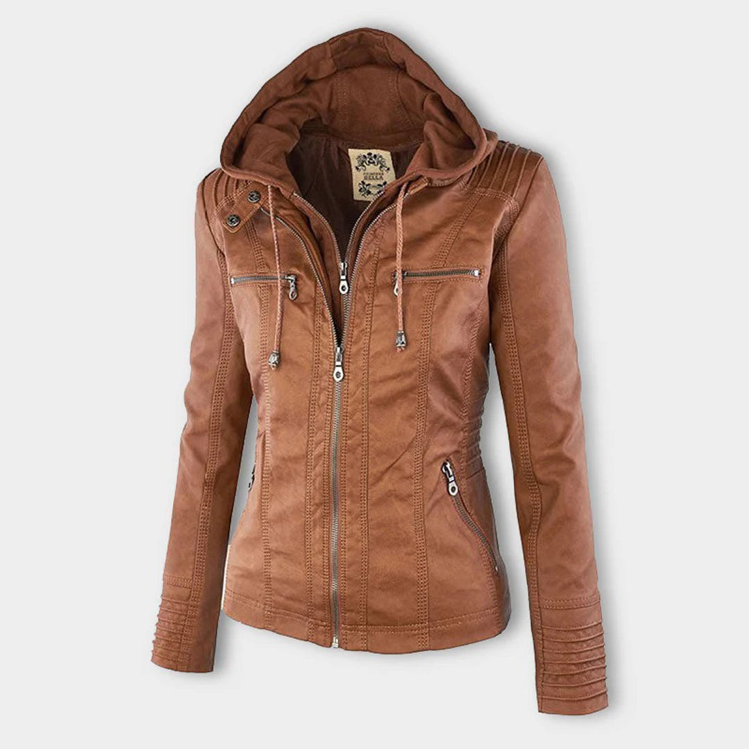 Harper | Sleek Zip Moto Jacket