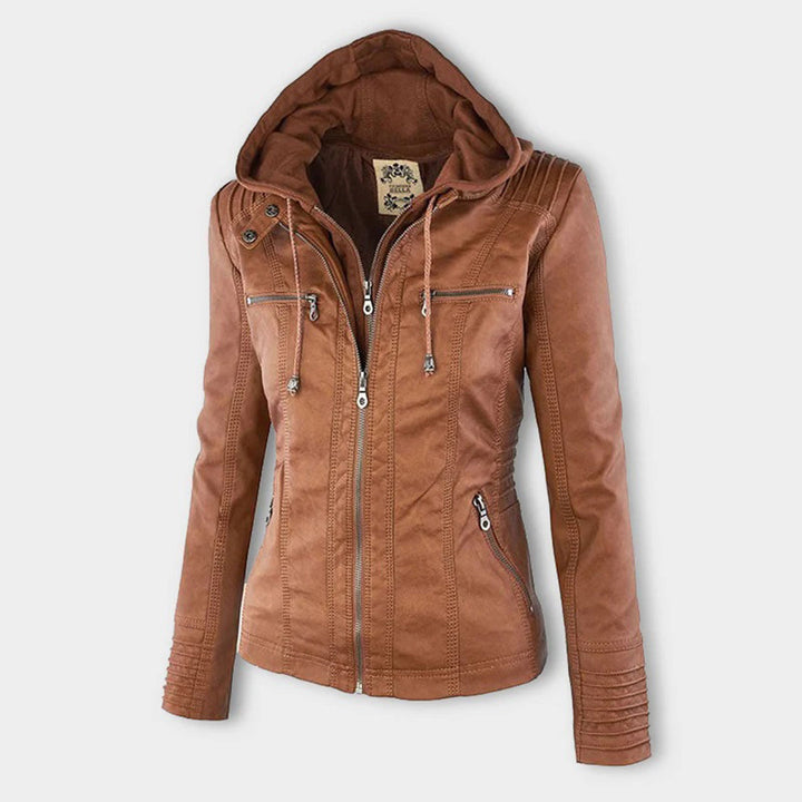 Harper | Sleek Zip Moto Jacket