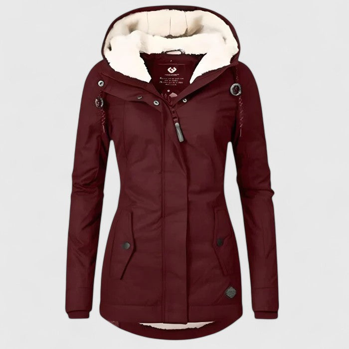 Ida | Cosy Hooded Winter Jacket