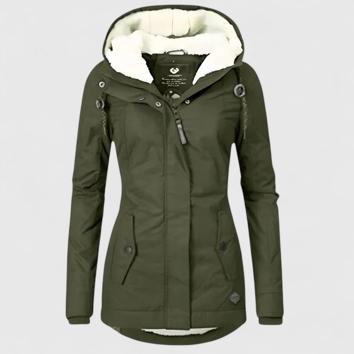 Ida | Cosy Hooded Winter Jacket
