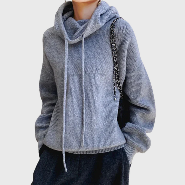 Eden | Drawstring Turtleneck Jumper