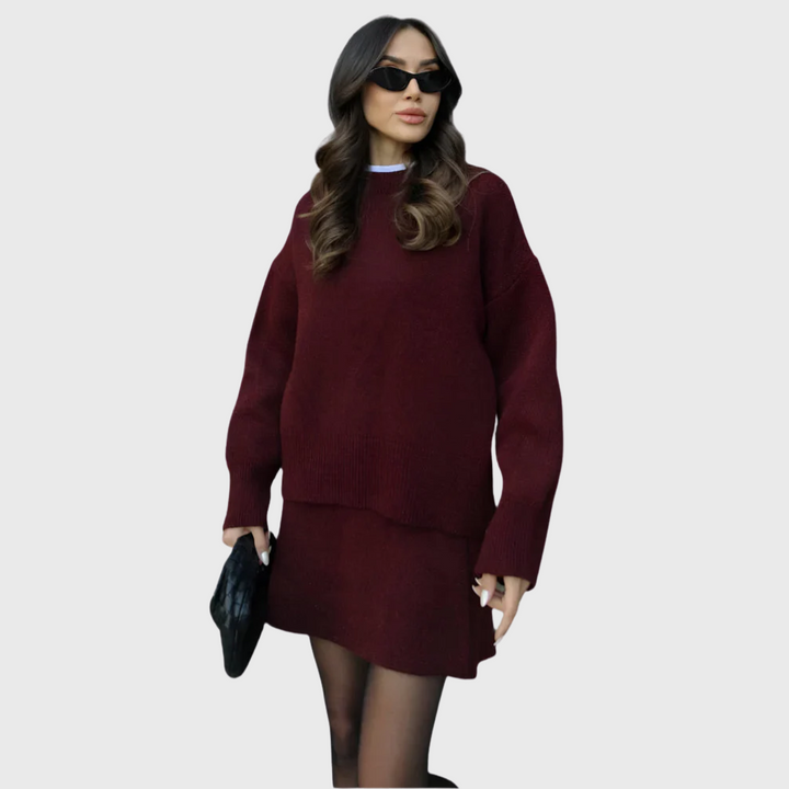 Gwenyth | Two-Piece Knitted Set
