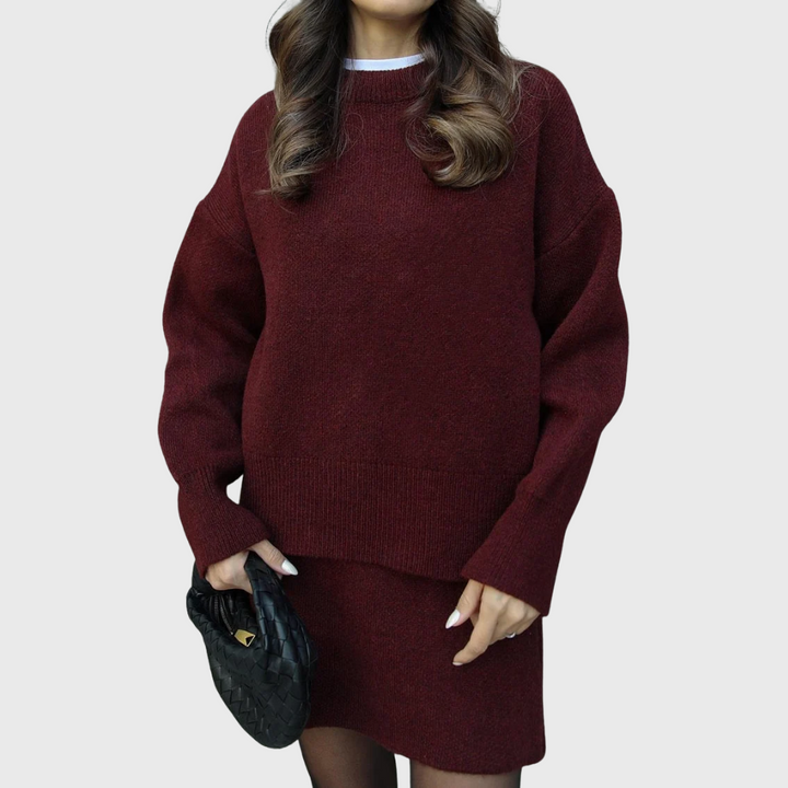 Gwenyth | Two-Piece Knitted Set