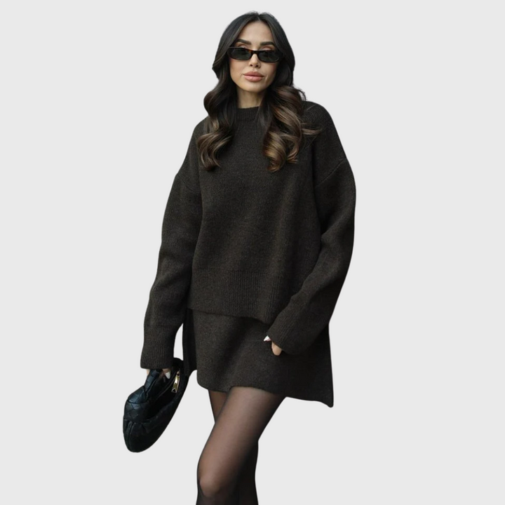 Gwenyth | Two-Piece Knitted Set