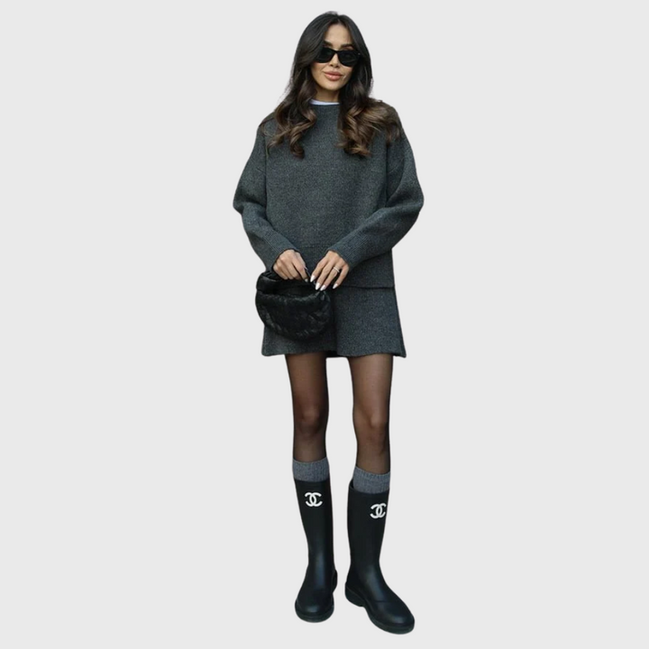Gwenyth | Two-Piece Knitted Set