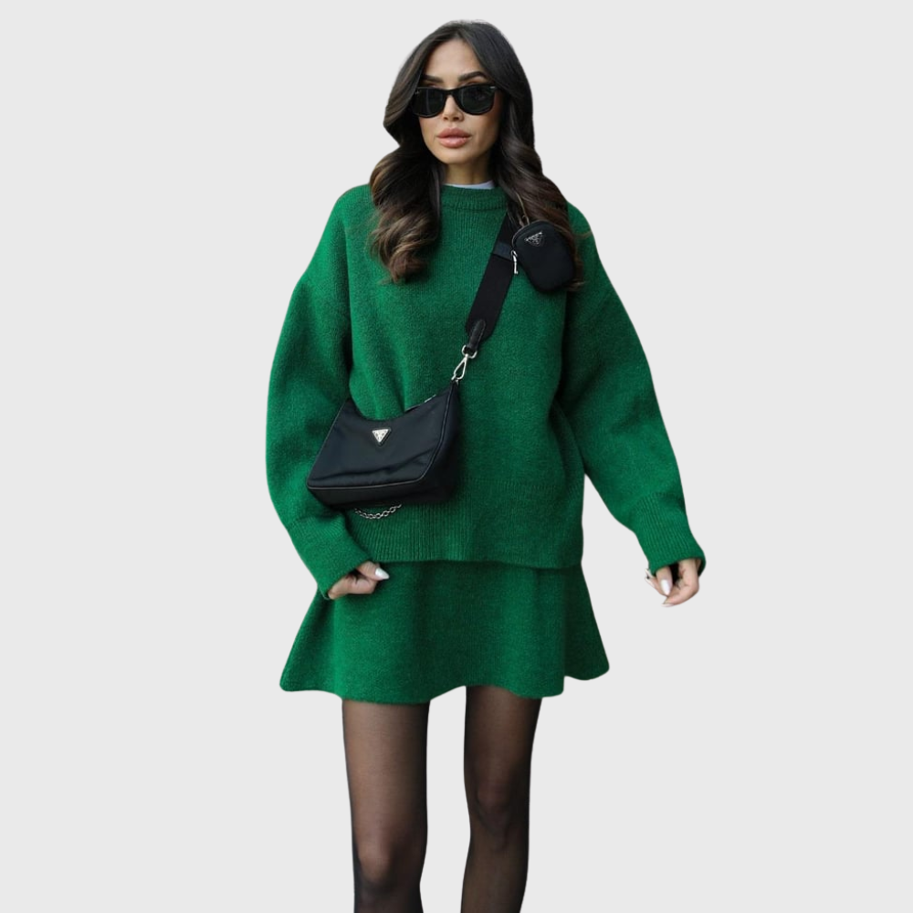 Gwenyth | Two-Piece Knitted Set